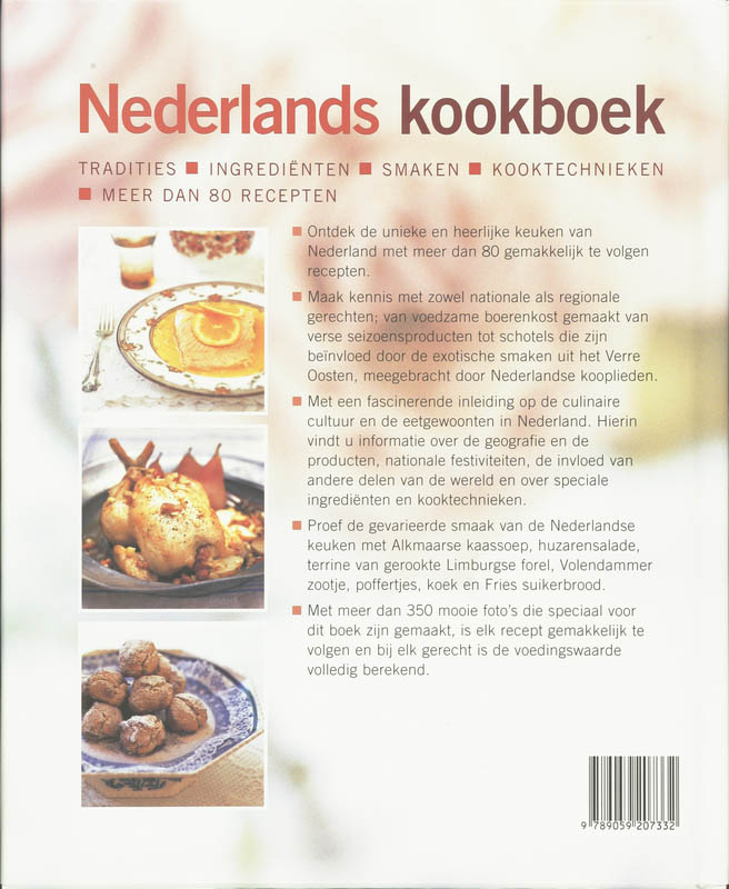 Nederlands Kookboek achterkant