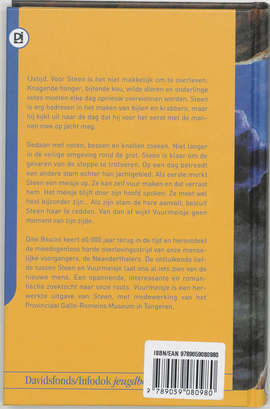 Vuurmeisje / Davidsfonds/Infodok-jeugd Vuurmeisje / Davidsfonds/Infodok-jeugd achterkant