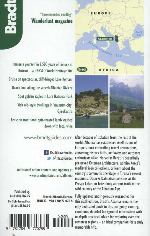 Albania / Bradt Travel Guides achterkant