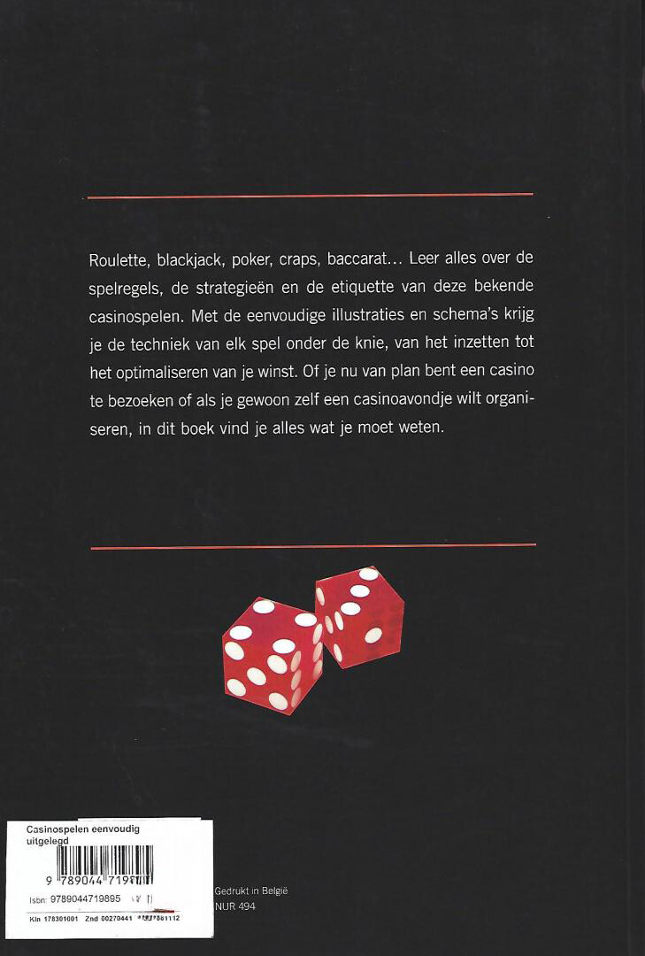 Casinospelen achterkant