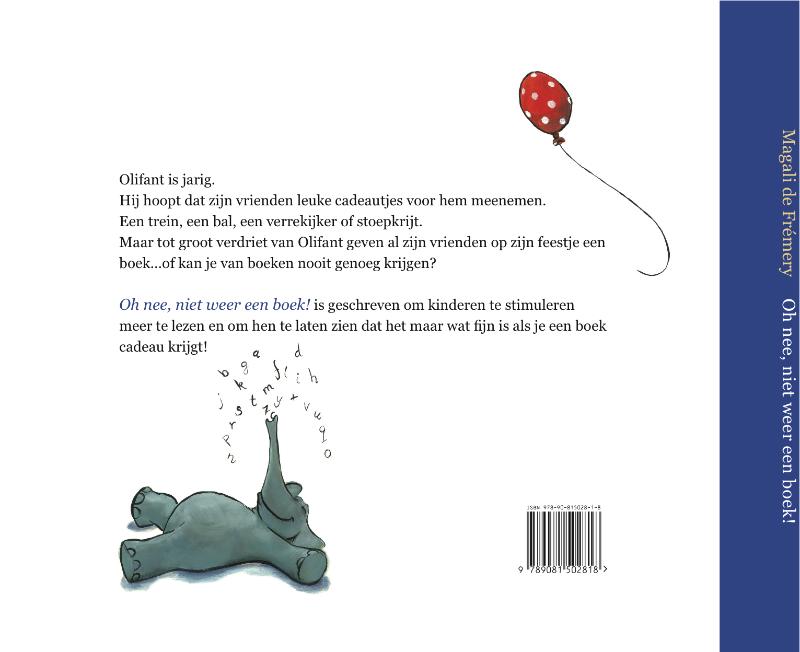Oh nee, niet weer een boek! Oh nee, niet weer een boek! achterkant