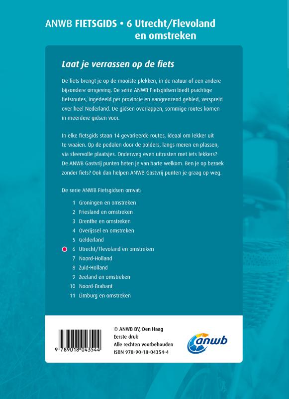 Fietsgids 6. Utrecht/Flevoland achterkant