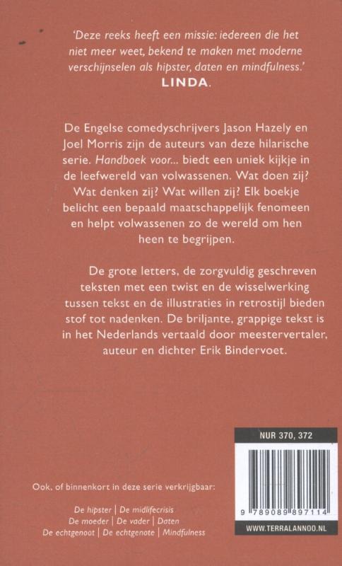 Handboek voor... de kater achterkant