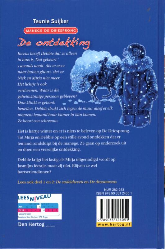 De ontdekking / Manege De Driesprong / III De ontdekking / Manege De Driesprong / III achterkant