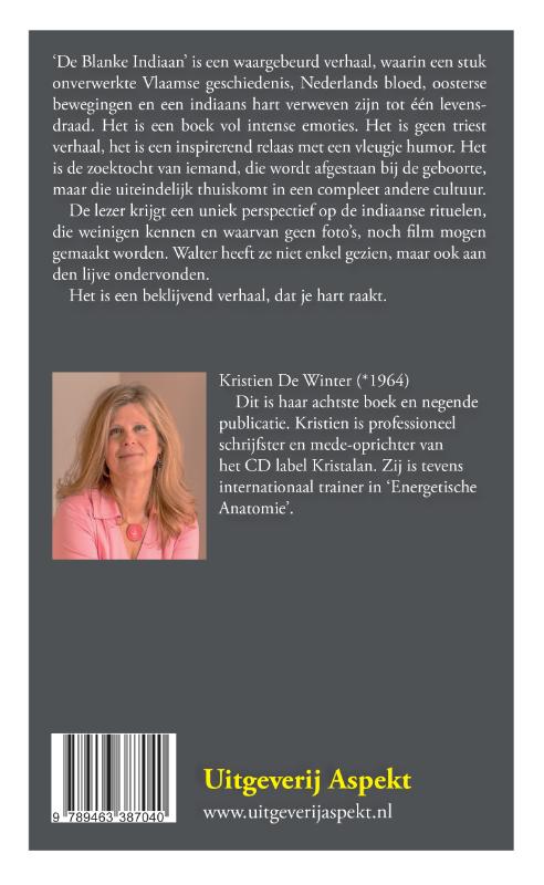 De blanke Indiaan achterkant