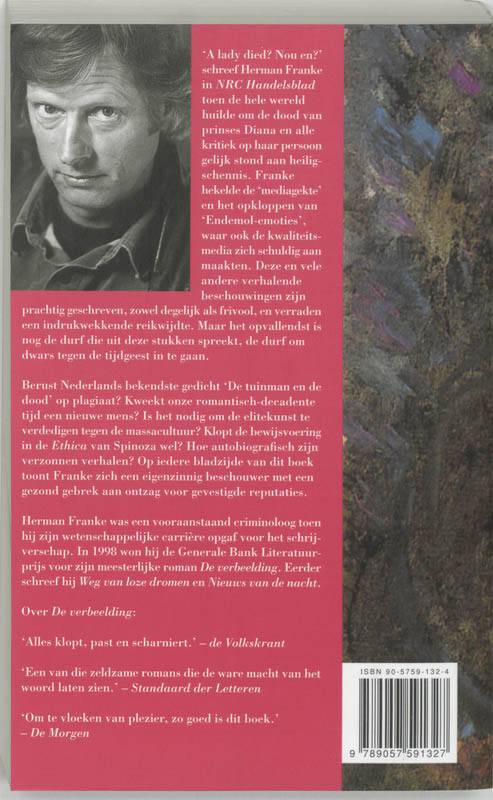 De tuinman en de dood van Diana achterkant
