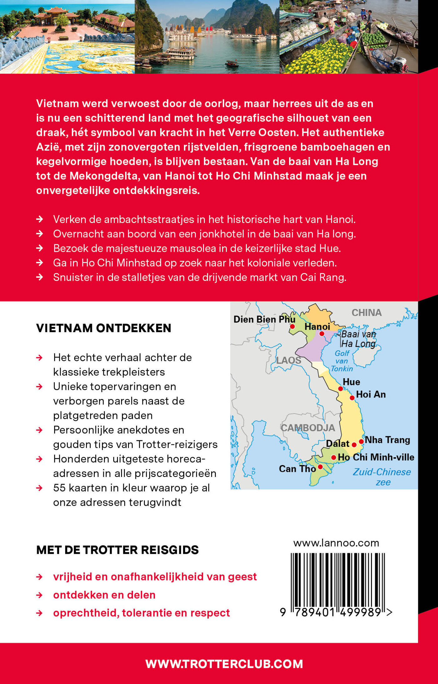 Vietnam / Trotter achterkant