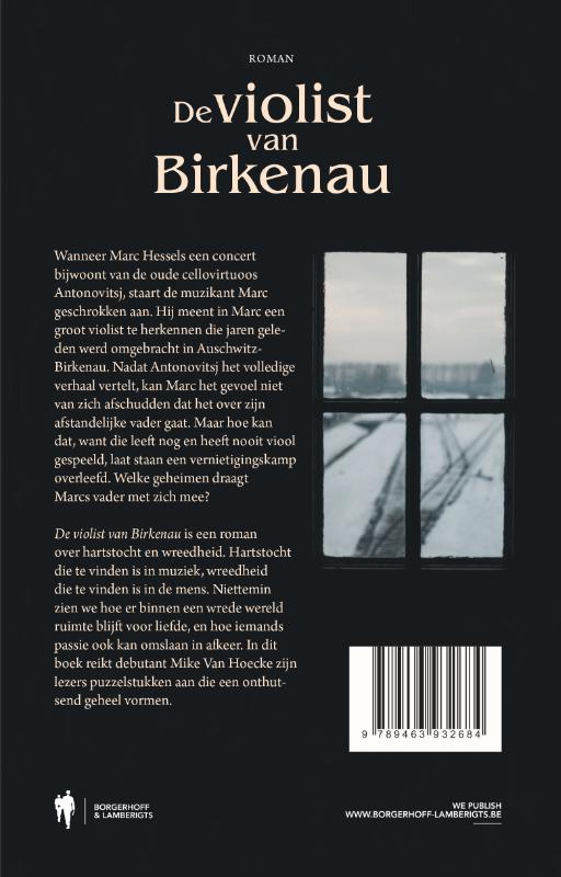 De violist van Birkenau achterkant