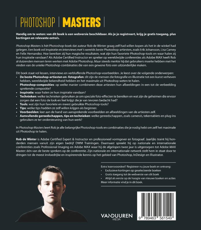 Photoshop masters achterkant