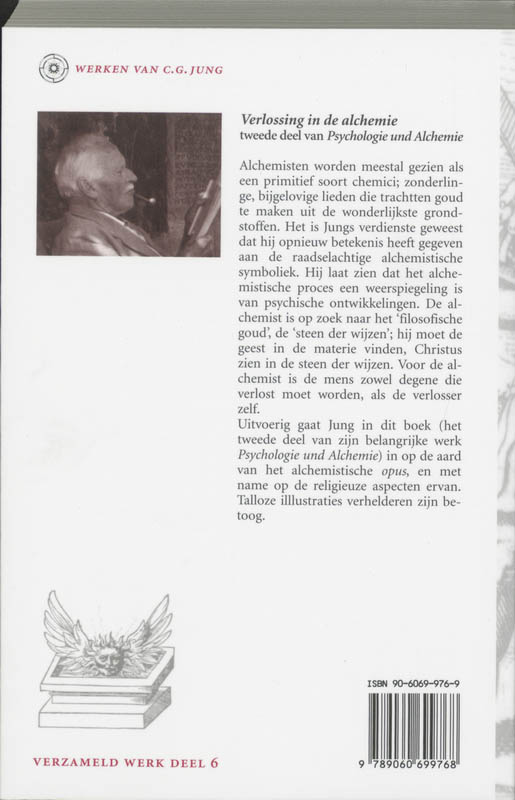 Verlossing in de alchemie / Verzameld werk C.G. Jung / 6 achterkant