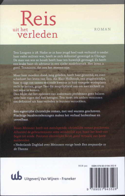 Reis uit het verleden achterkant