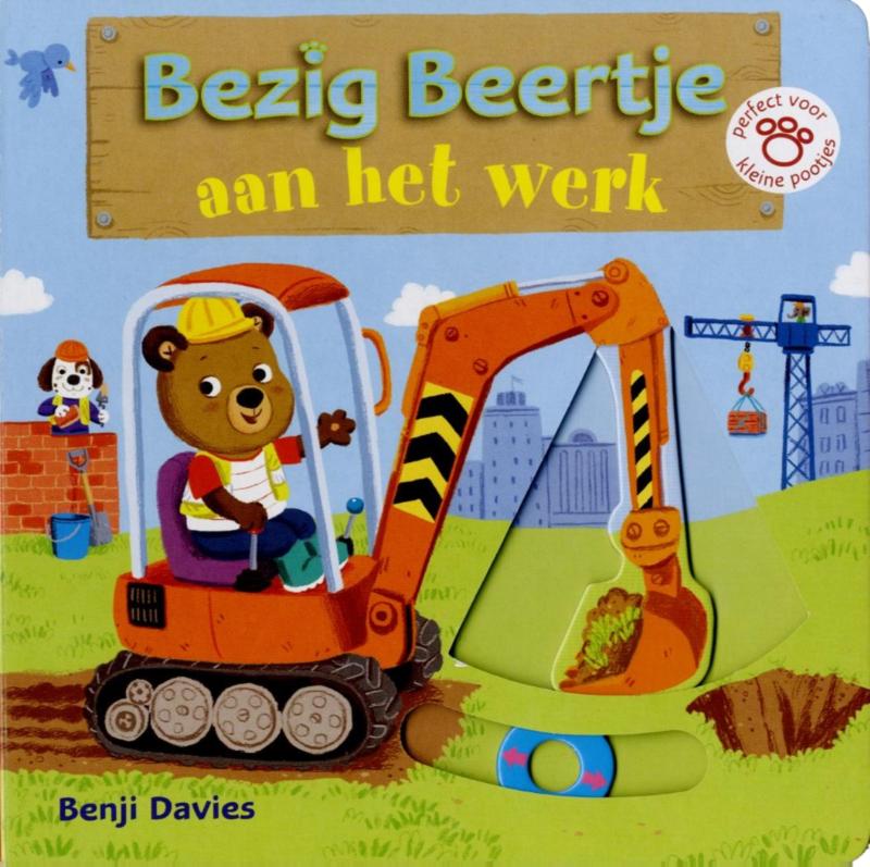 Gottmer Kinderboek Bezig Beertje aan het werk (kartonboek). 1+