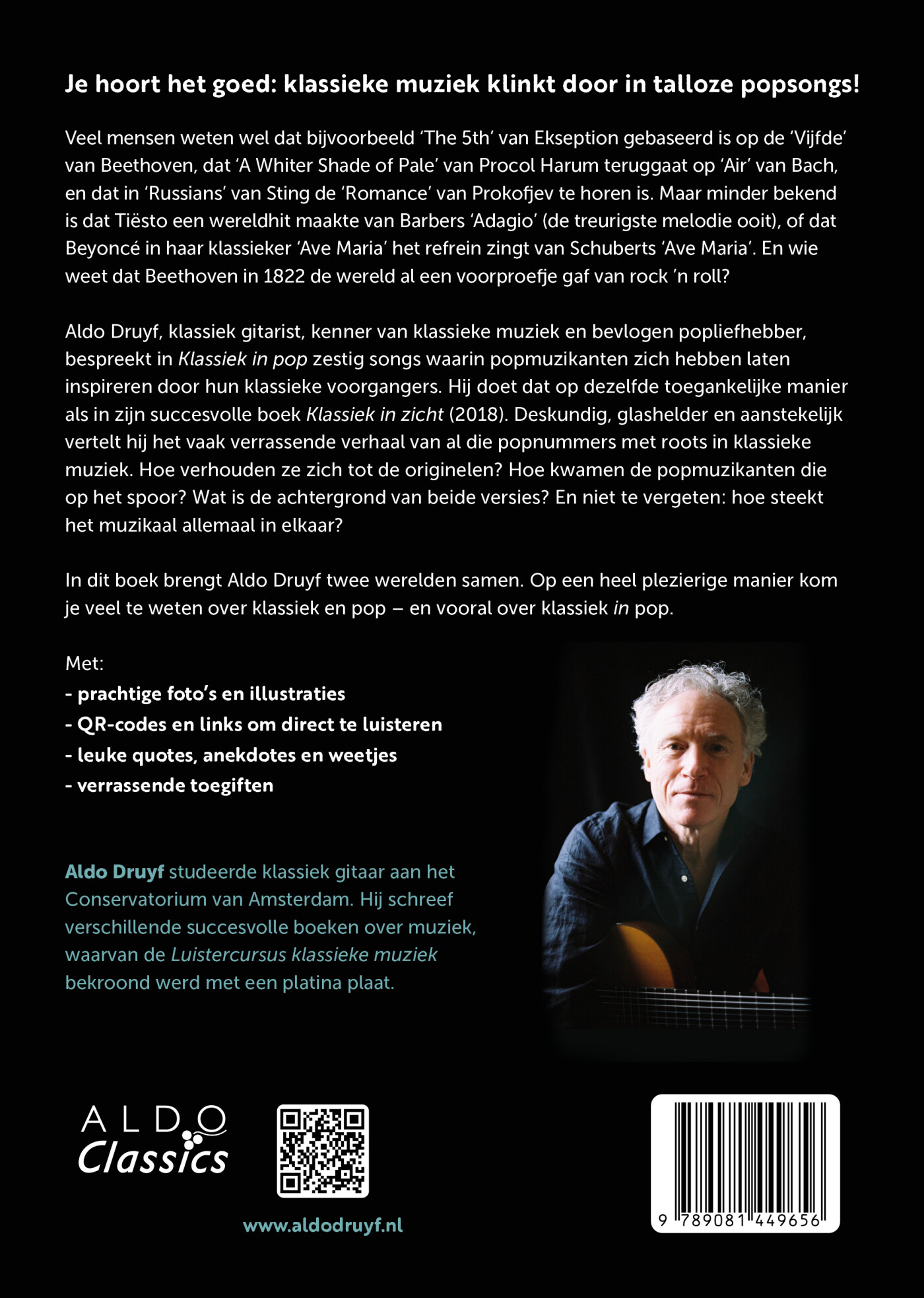 Klassiek in pop achterkant