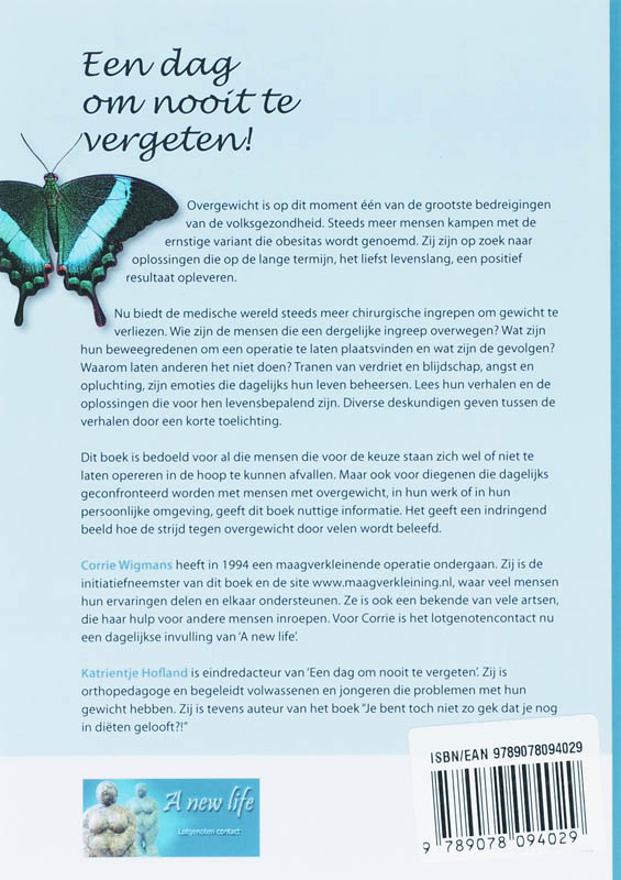 Een dag om nooit te vergeten ! / druk ND achterkant