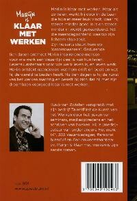 Marijn is klaar met werken achterkant