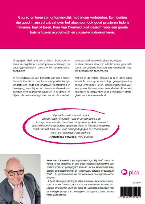 Groepsplan gedrag Groepsplan gedrag achterkant