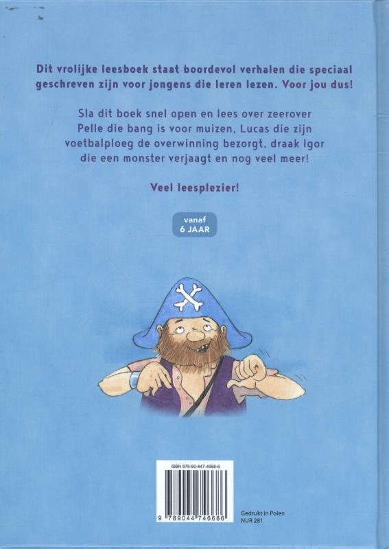 Allereerste leesboek voor jongens achterkant