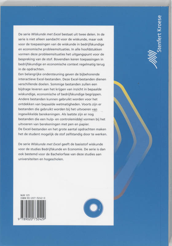 Wiskunde met Excel deel 1 achterkant
