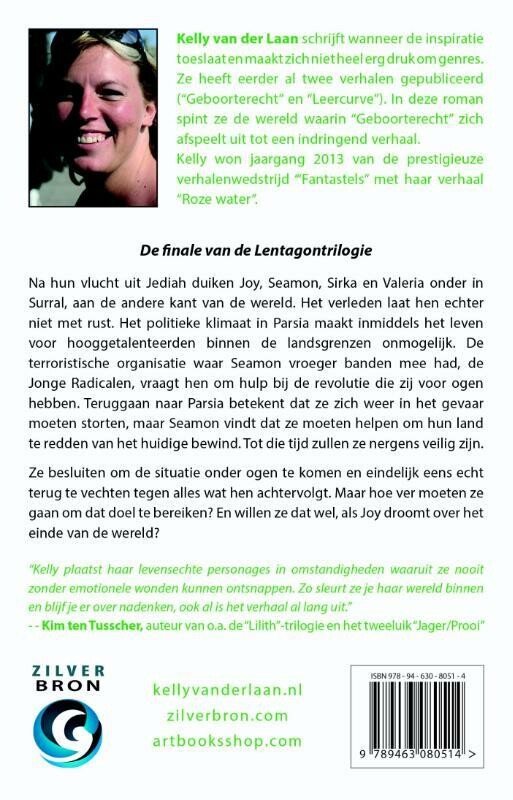 Talent & kristal / De Lentagon trilogie achterkant