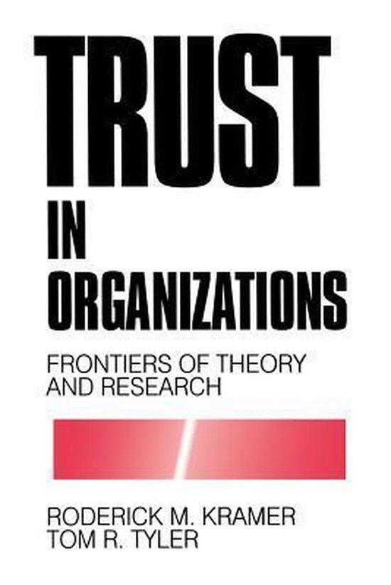 Trust In Organizations