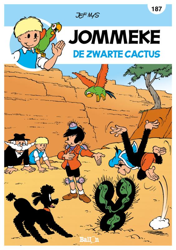 Zwarte cactus / Jommeke strip / 187