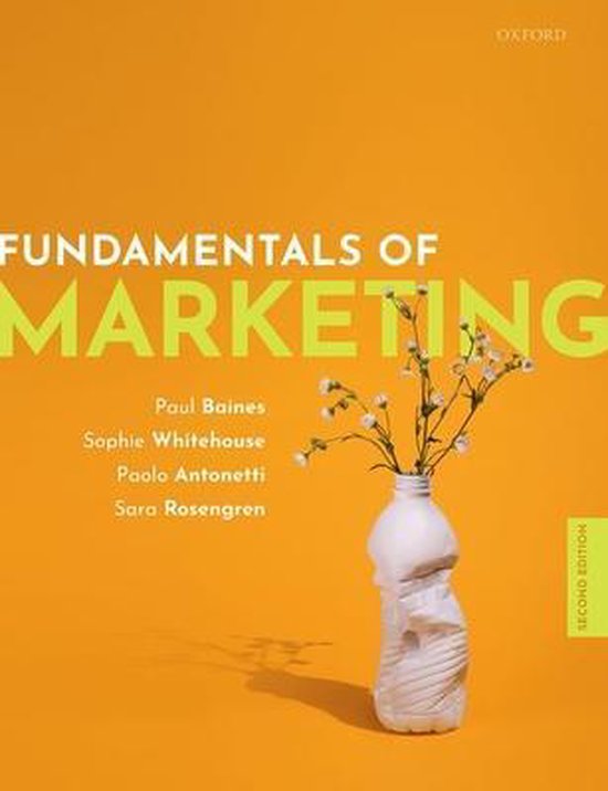 Fundamentals of Marketing