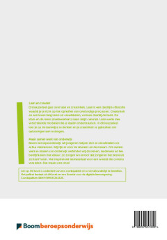 Keuzedeel Lean en Creatief folio 19/20 / Keuzedeel achterkant