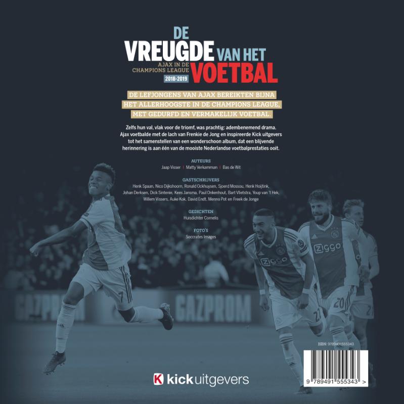 De vreugde van het voetbal achterkant