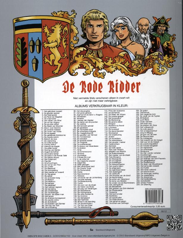 De Rode Ridder 234 -   De elfenring achterkant