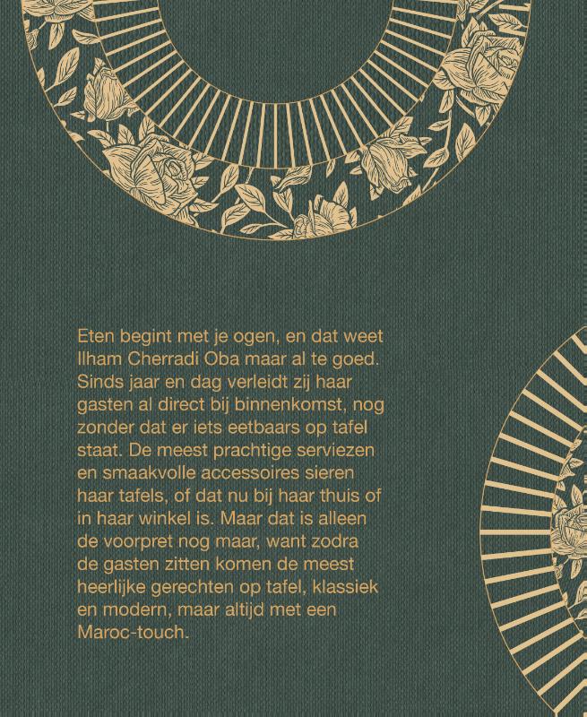 Bij Ilham aan tafel achterkant
