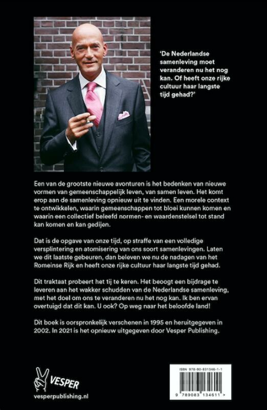 De verweesde samenleving achterkant