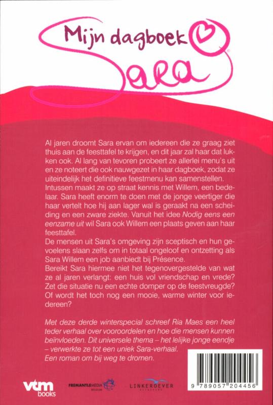 Sara - Sara's warme hart achterkant