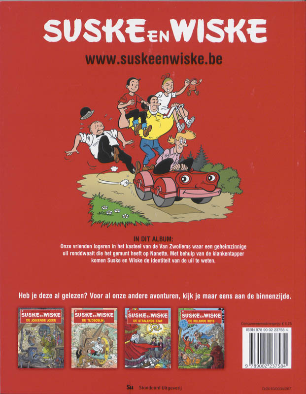 Suske en Wiske 103 - De klankentapper achterkant