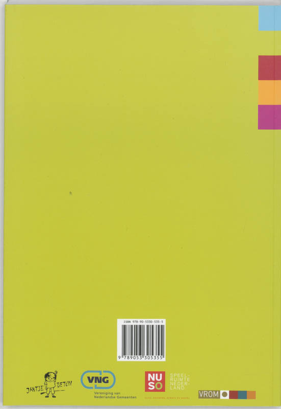 Handboek speelruimtebeleid achterkant