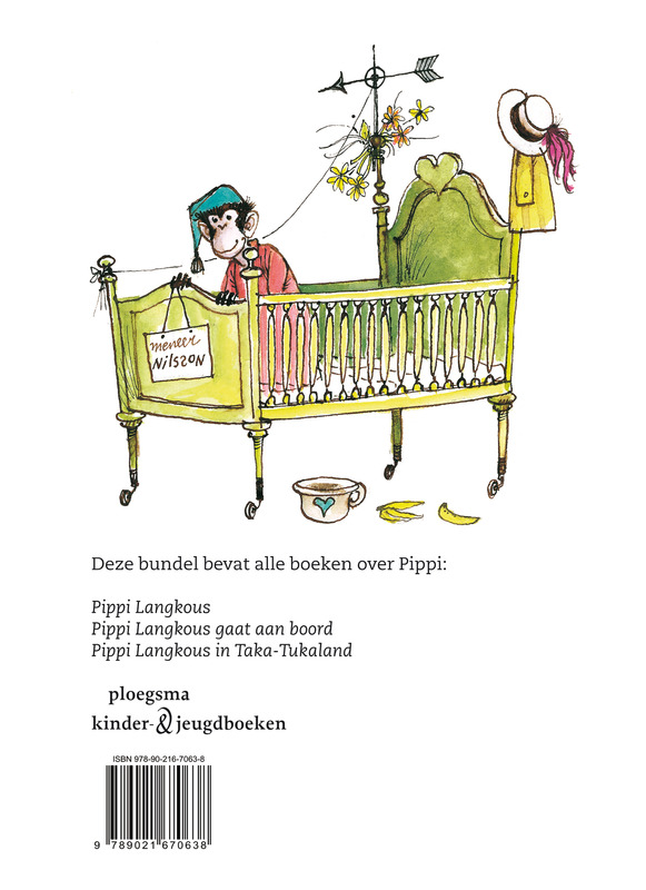 Pippi Langkous / Astrid Lindgren Bibliotheek achterkant