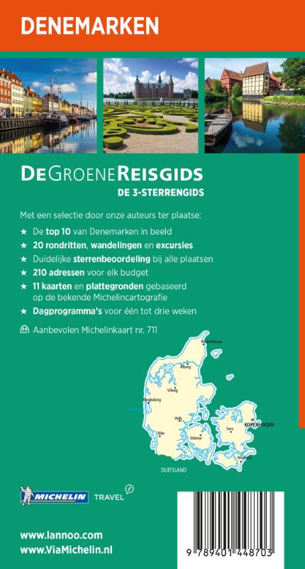 De Groene Reisgids - Denemarken achterkant