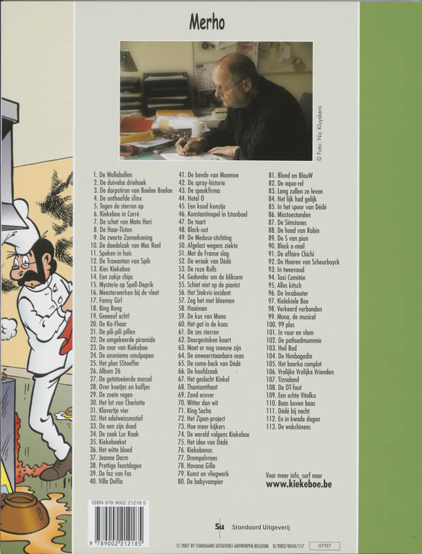De anonieme smulpapen achterkant