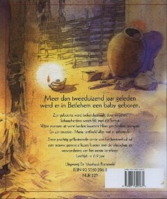 GEBOORTE VAN JEZUS, DE achterkant