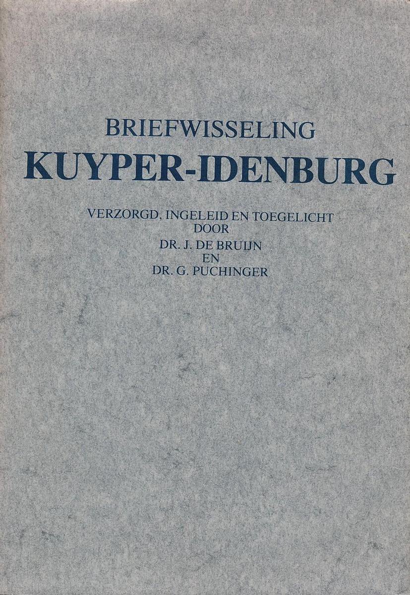 Briefwisseling Kuyper-Idenburg