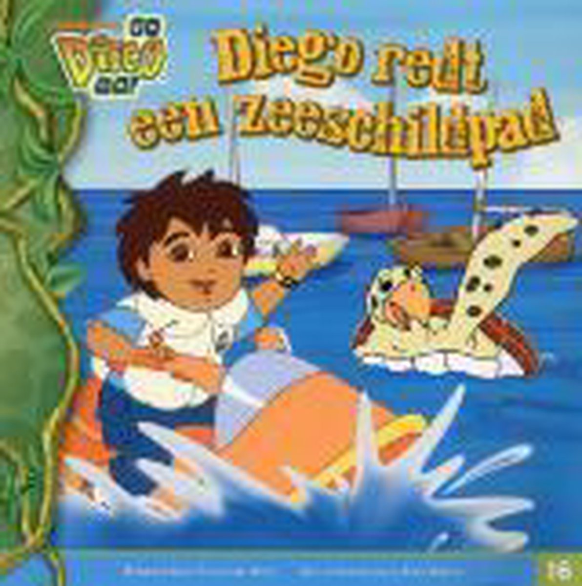 Diego Redt Een Zeeschildpad