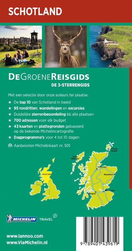 Schotland / De Groene Reisgids achterkant