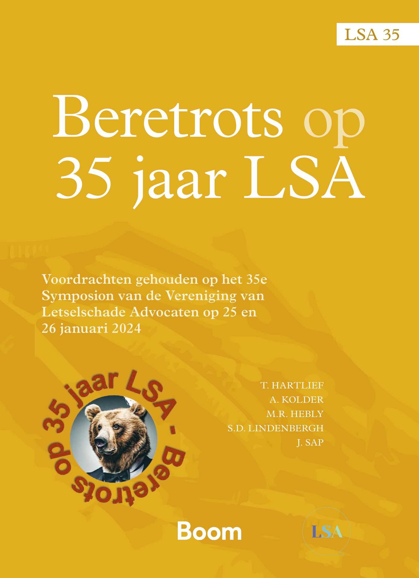 Beretrots op 35 jaar LSA / LSA-reeks / 35