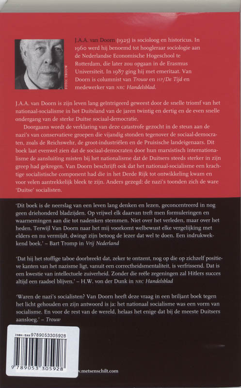 Duits socialisme (PB) Duits socialisme achterkant