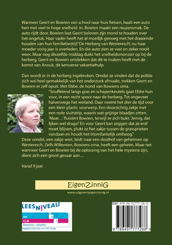 Geert en Bowien-mysterie 1 -   De geheimen van Westeresch achterkant