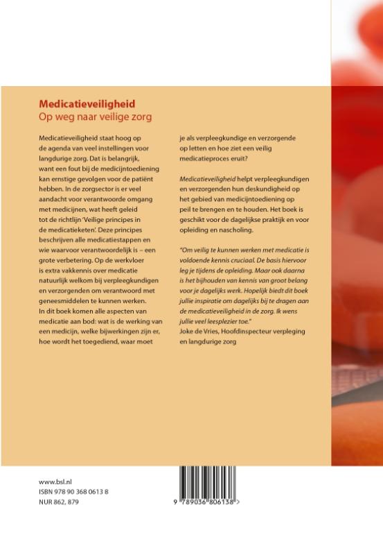 Medicatieveiligheid Medicatieveiligheid achterkant