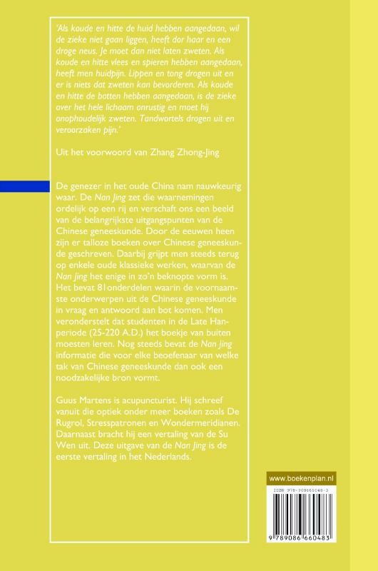 Shang Han Lun achterkant