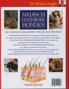 Medisch Handboek Honden achterkant