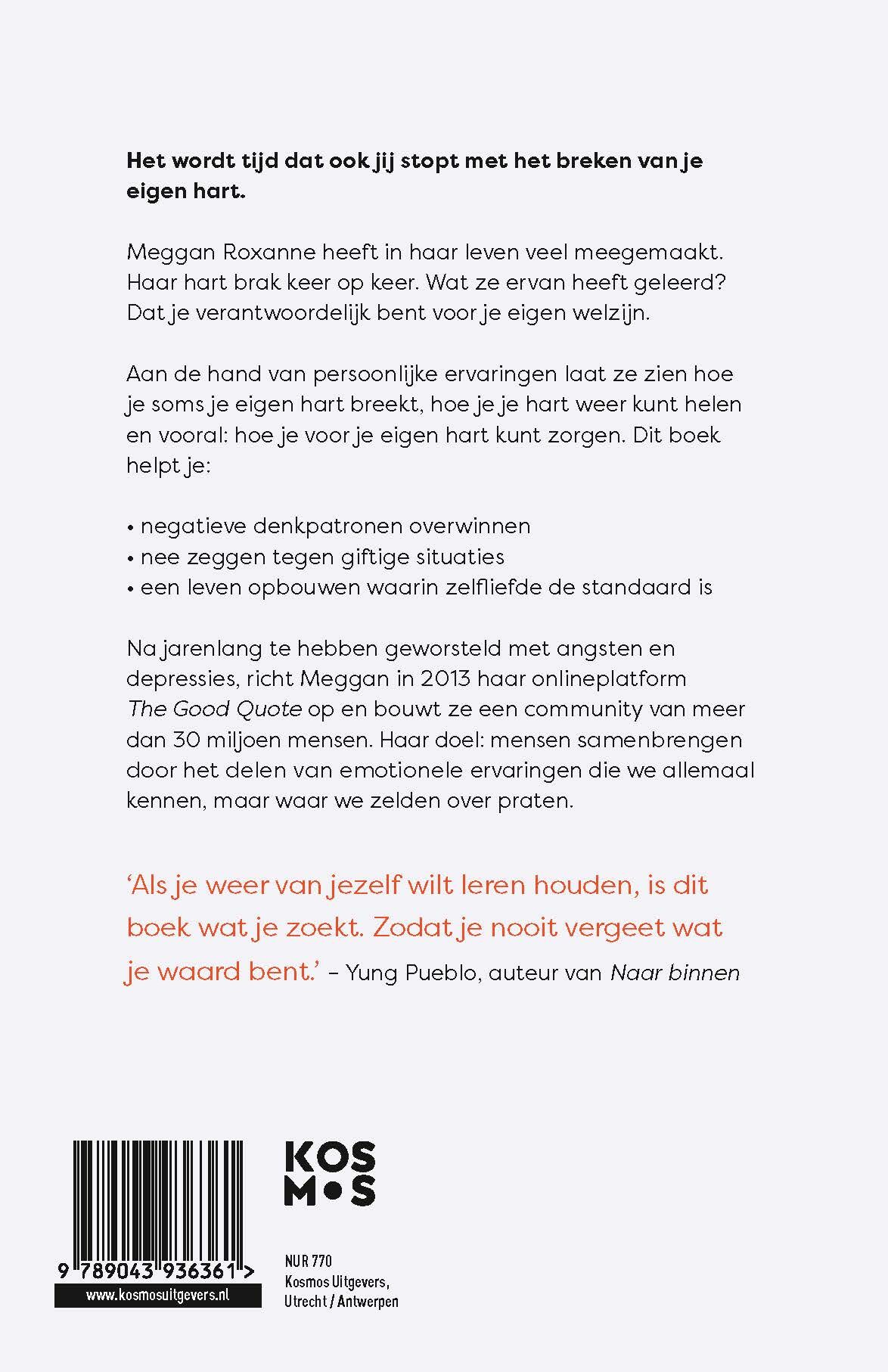 How to stop breaking your own heart achterkant