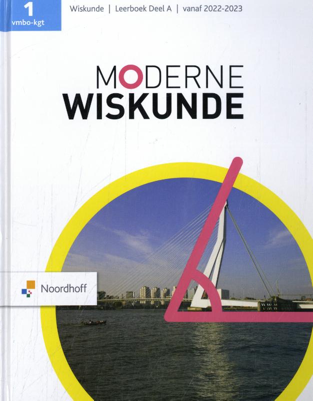Moderne Wiskunde 1 vmbo-kgt leerboek A