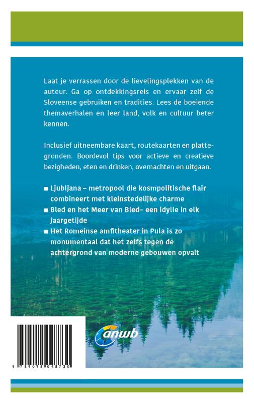 Slovenië & Istrië / ANWB ontdek achterkant
